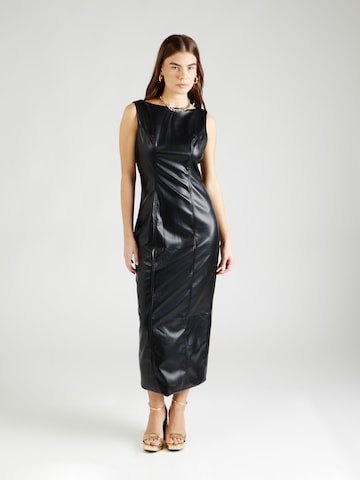 Karen Millen Φόρεμα σε μαύρο: μπροστά