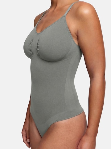 cfab Shaping bodysuit 'Bodysuit Sculpting Shapewear mit Slip' in Grey