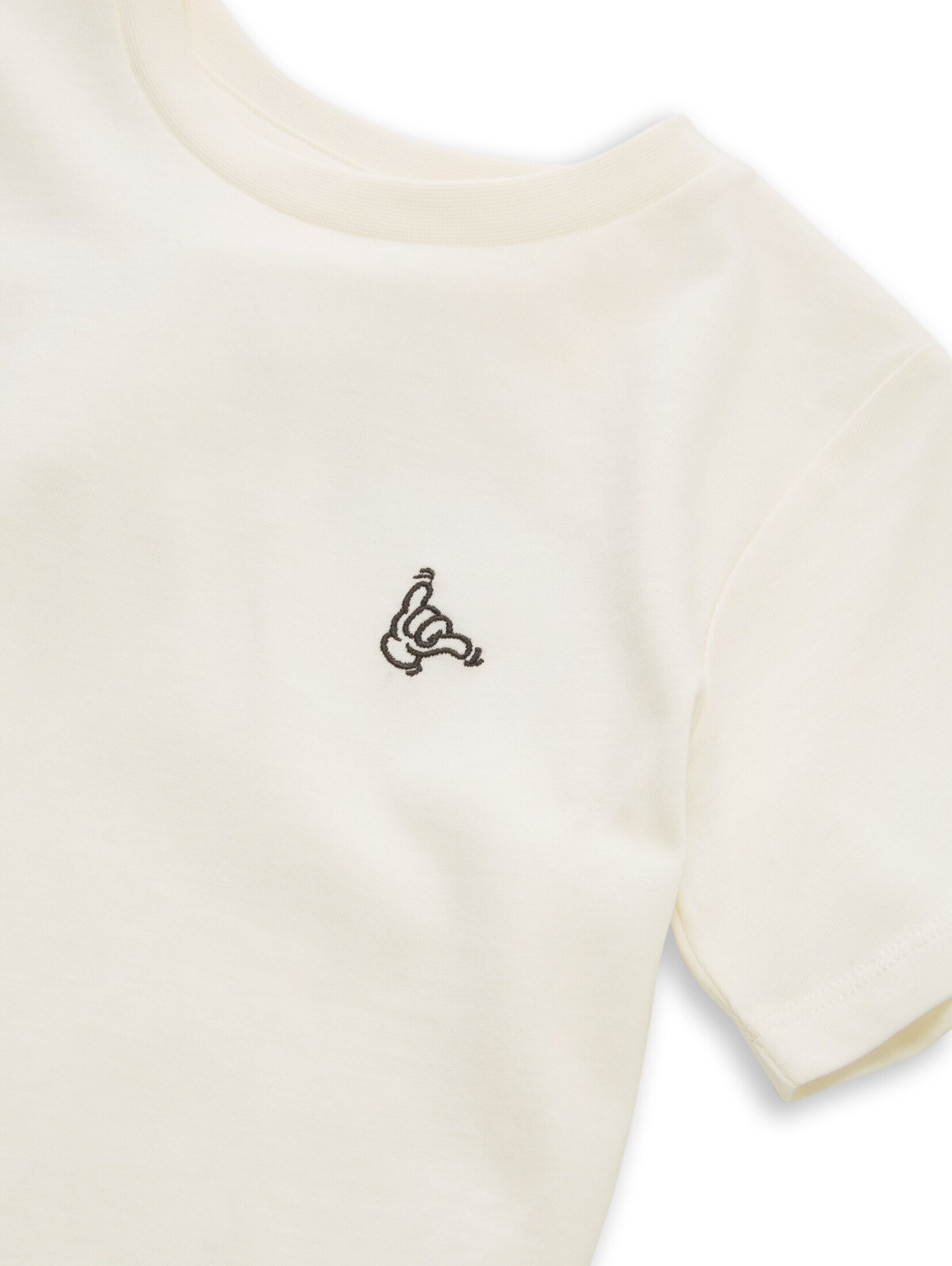 T-Shirt TOM TAILOR en blanc