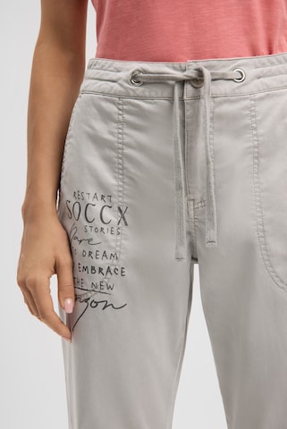 Soccx Regular Pants in Grey