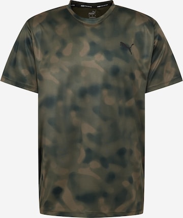 PUMA Performance Shirt in Green: front