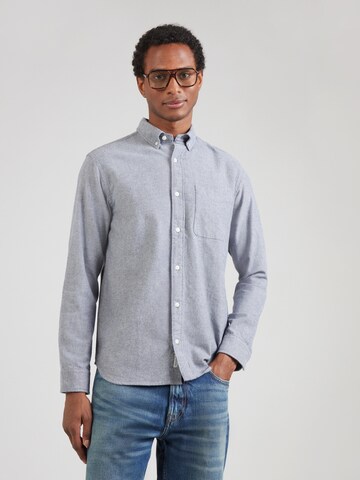 JACK & JONES Средняя посадка Рубашка 'JPRBLUBROOK' в Синий: спереди