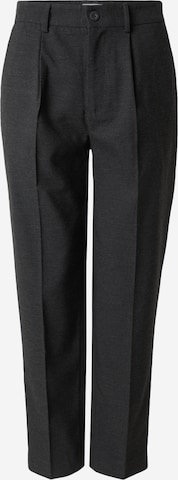 pilka TRAPP Standartinis Kelnės su kantu: priekis