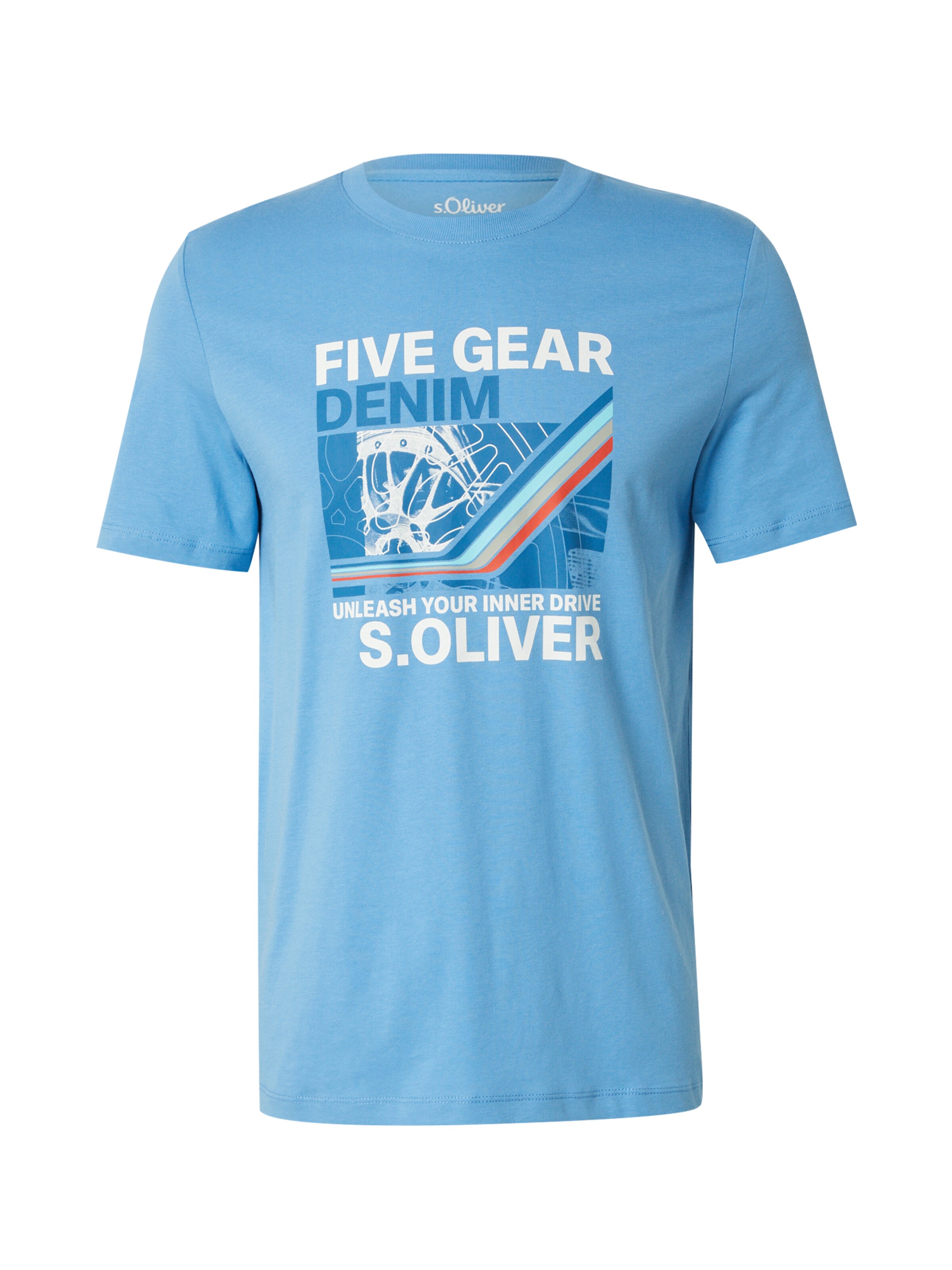 T-Shirt s.Oliver en bleu : devant