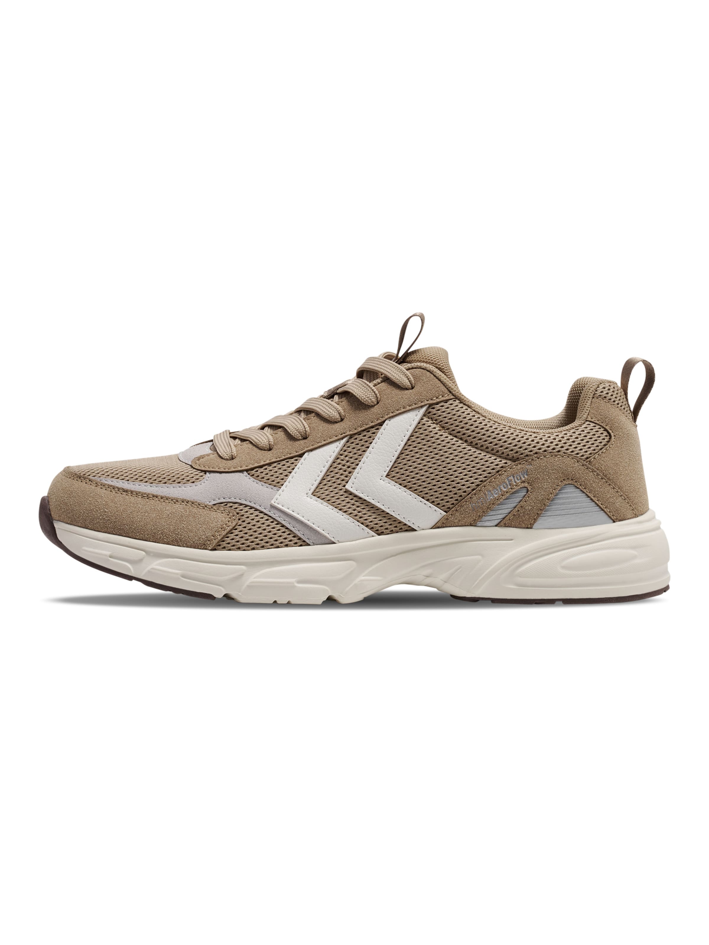 Hummel Sneaker in 36 in greige / weiß, Produktansicht