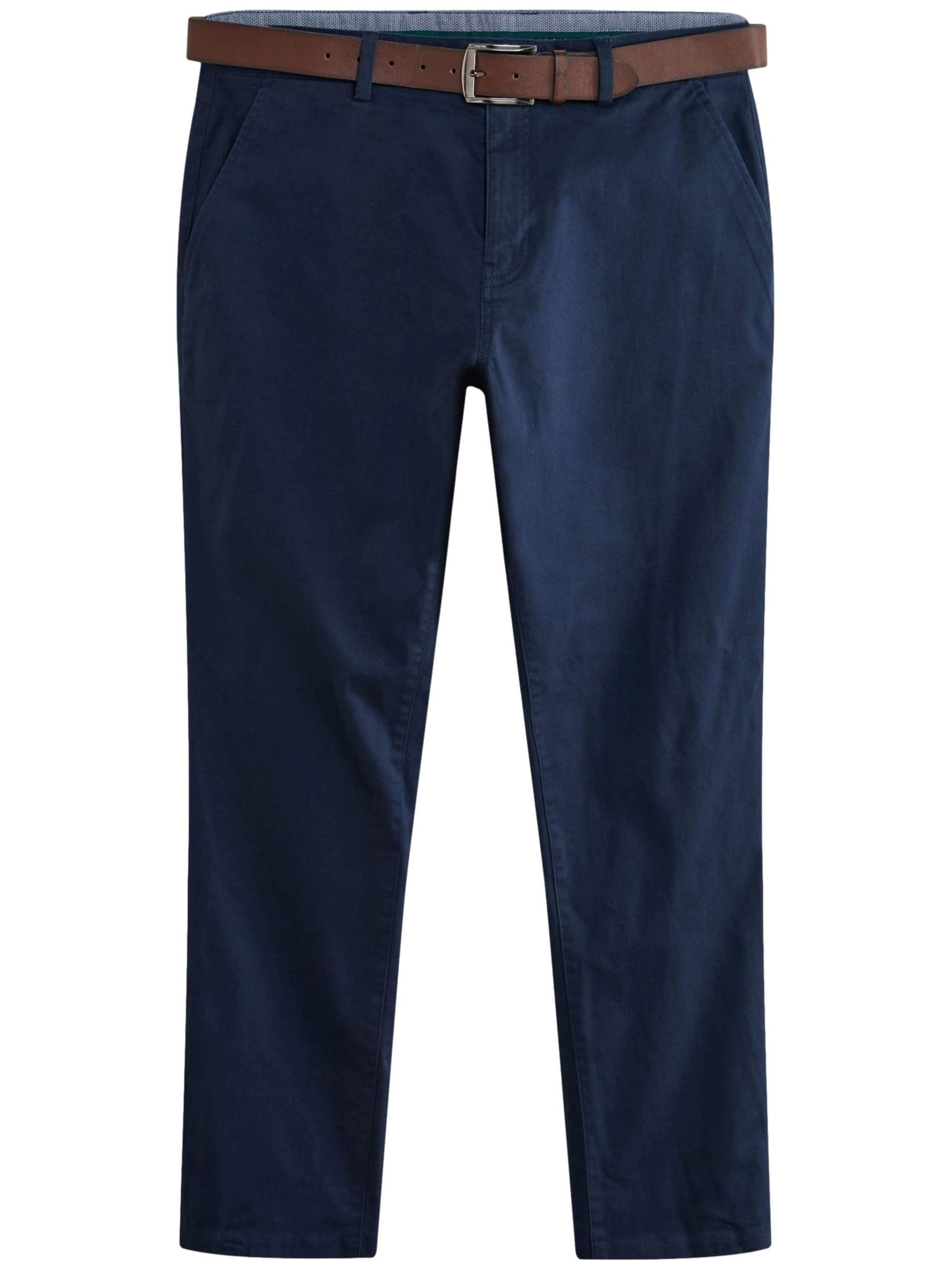 Next Chinohousut värissä sininen: etupuoli