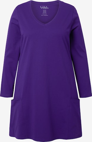 Ulla Popken Shirt in Blauw: voorkant