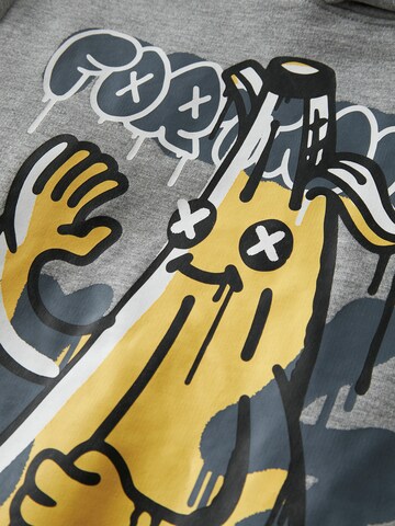 NAME IT Tréning póló 'NKMFOX FORTNITE' - szürke