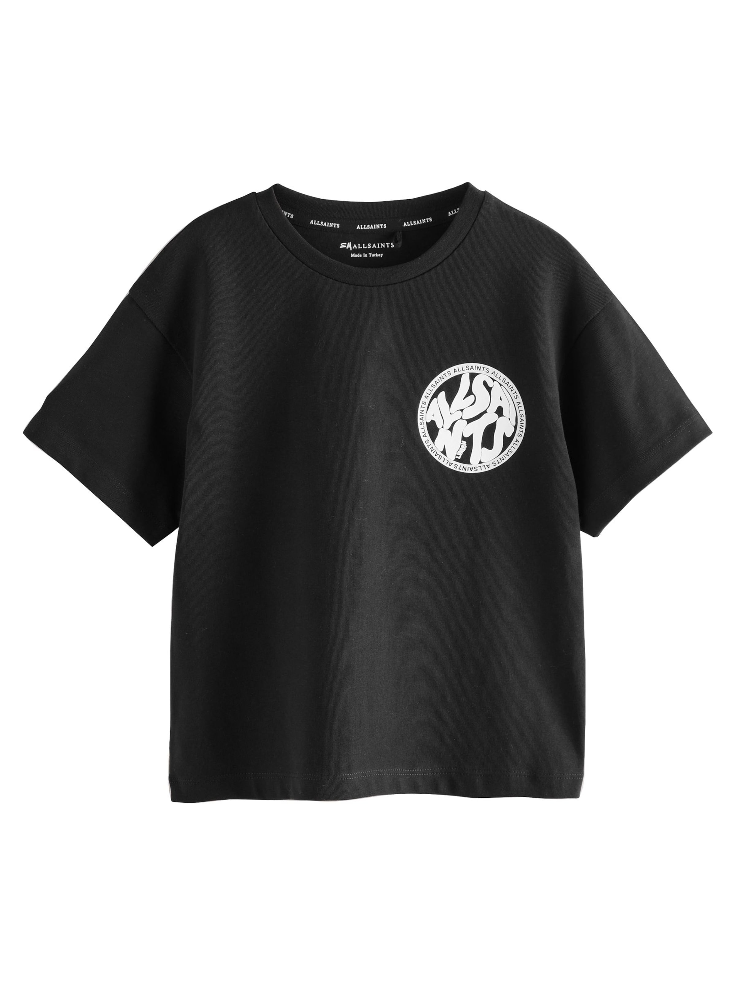 smALLSAINTS T-shirt i svart: framsida