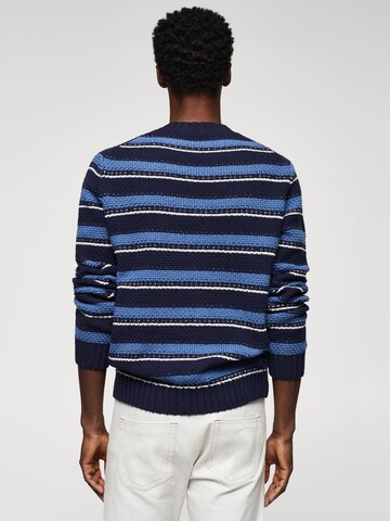 MANGO MAN Sweater in Blue