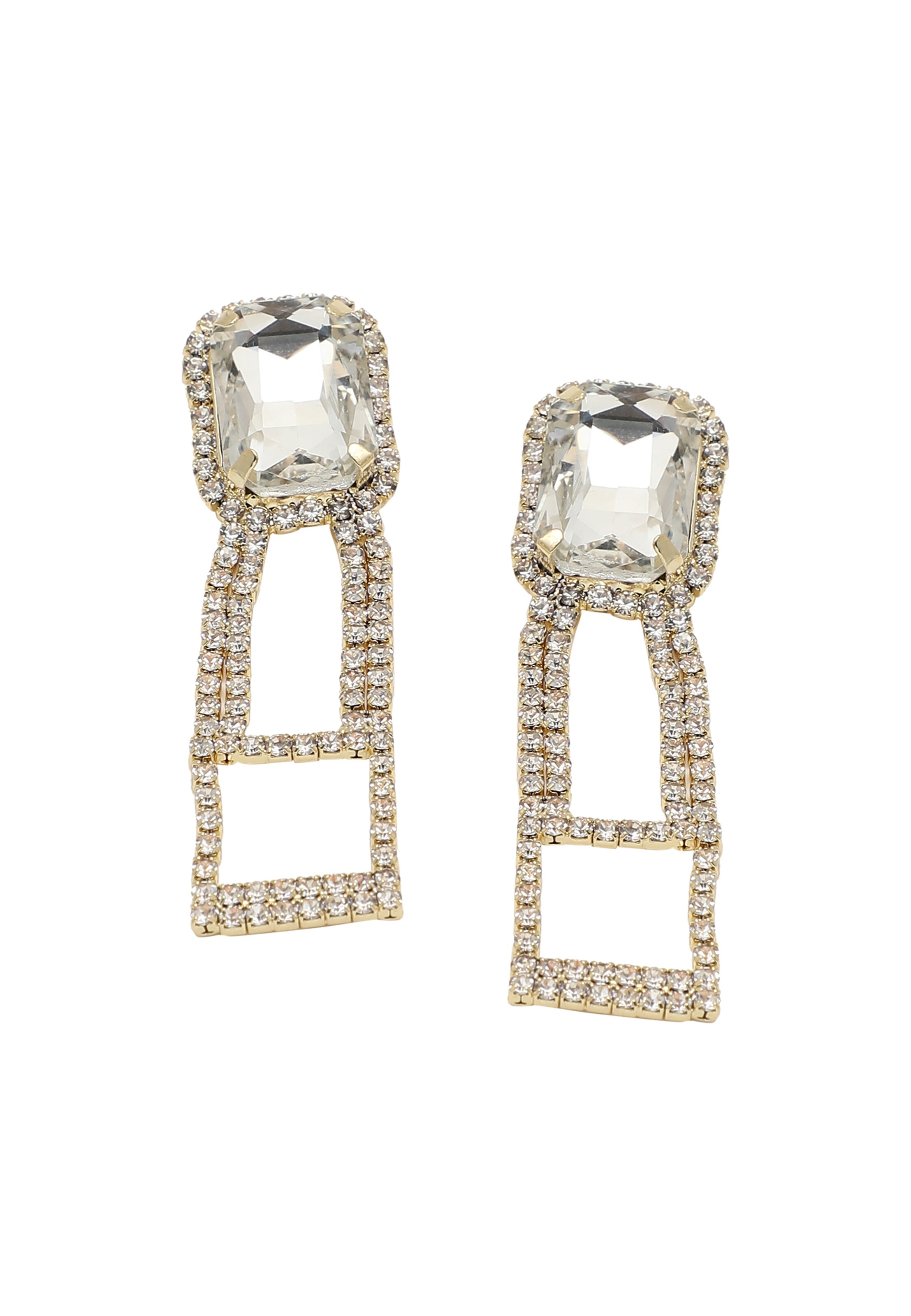 SOHI Øreringe 'Dalinda' i guld: forside