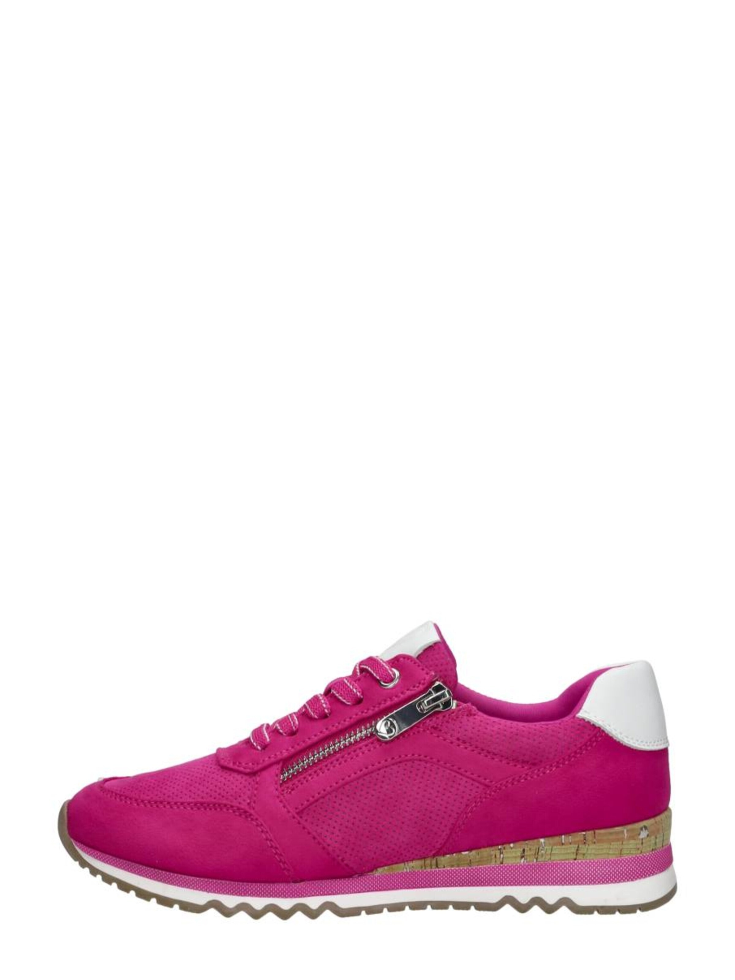MARCO TOZZI Platform trainers 'Sneakers Laag' in Pink: front