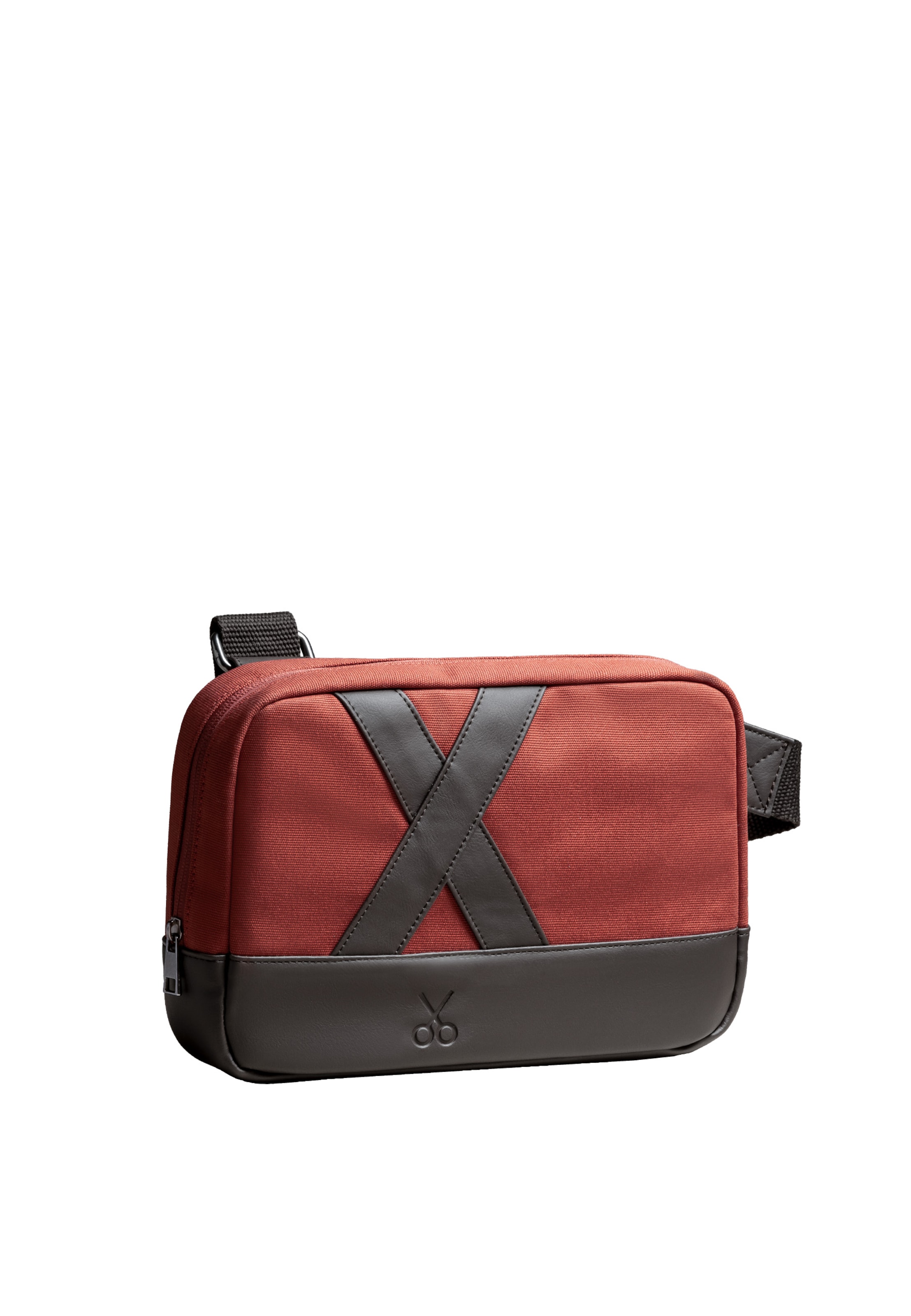 Kaft Schoudertas 'Nougrod' in Rood: voorkant