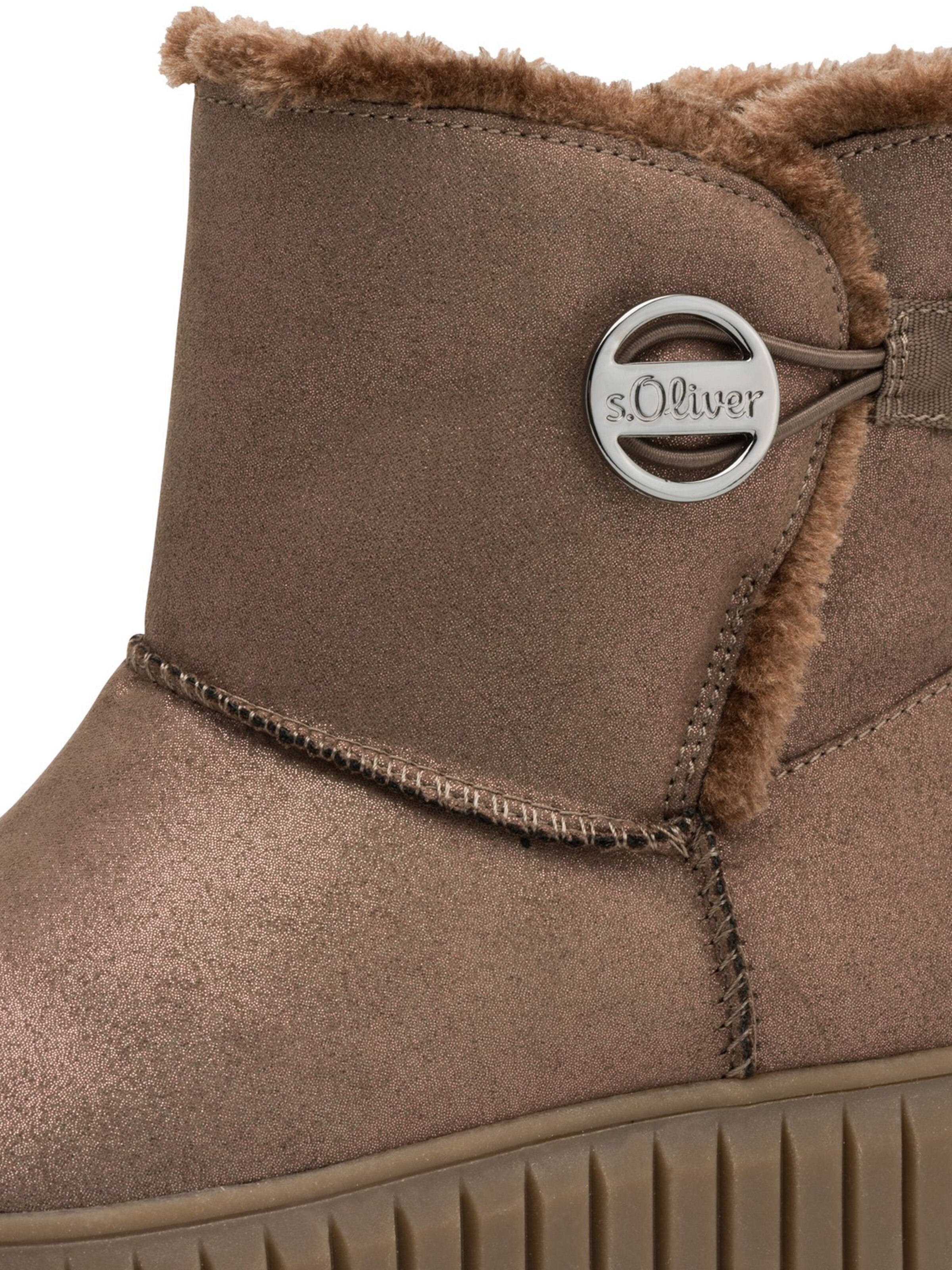 Bottines s.Oliver en marron