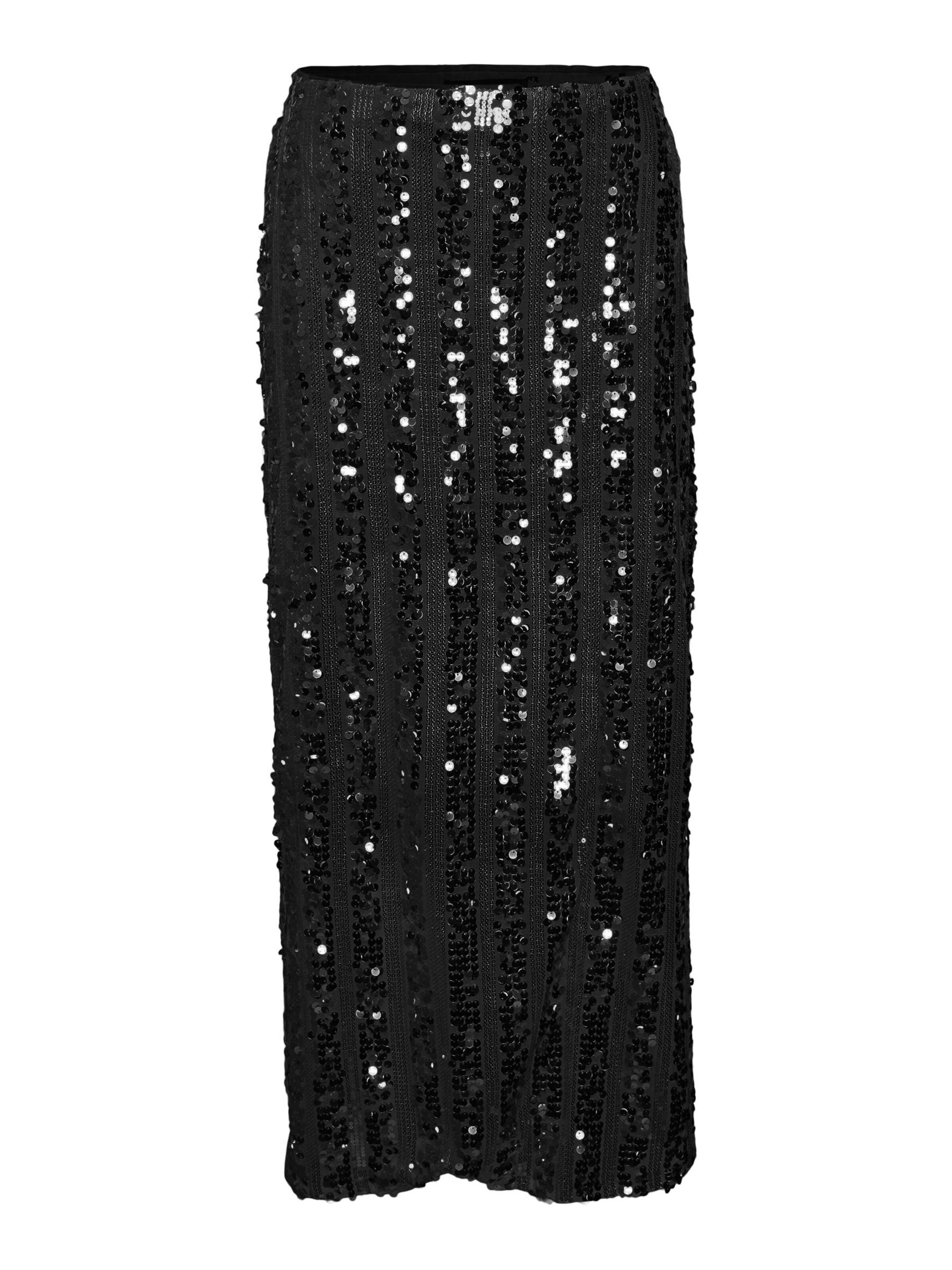 VERO MODA Nederdel 'EFA' i sort: forside