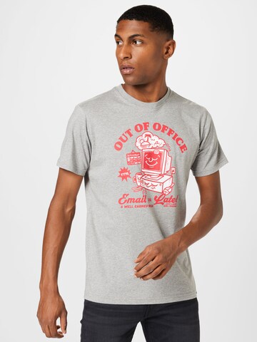 Iriedaily Shirt 'Out of Office' in Grey: front