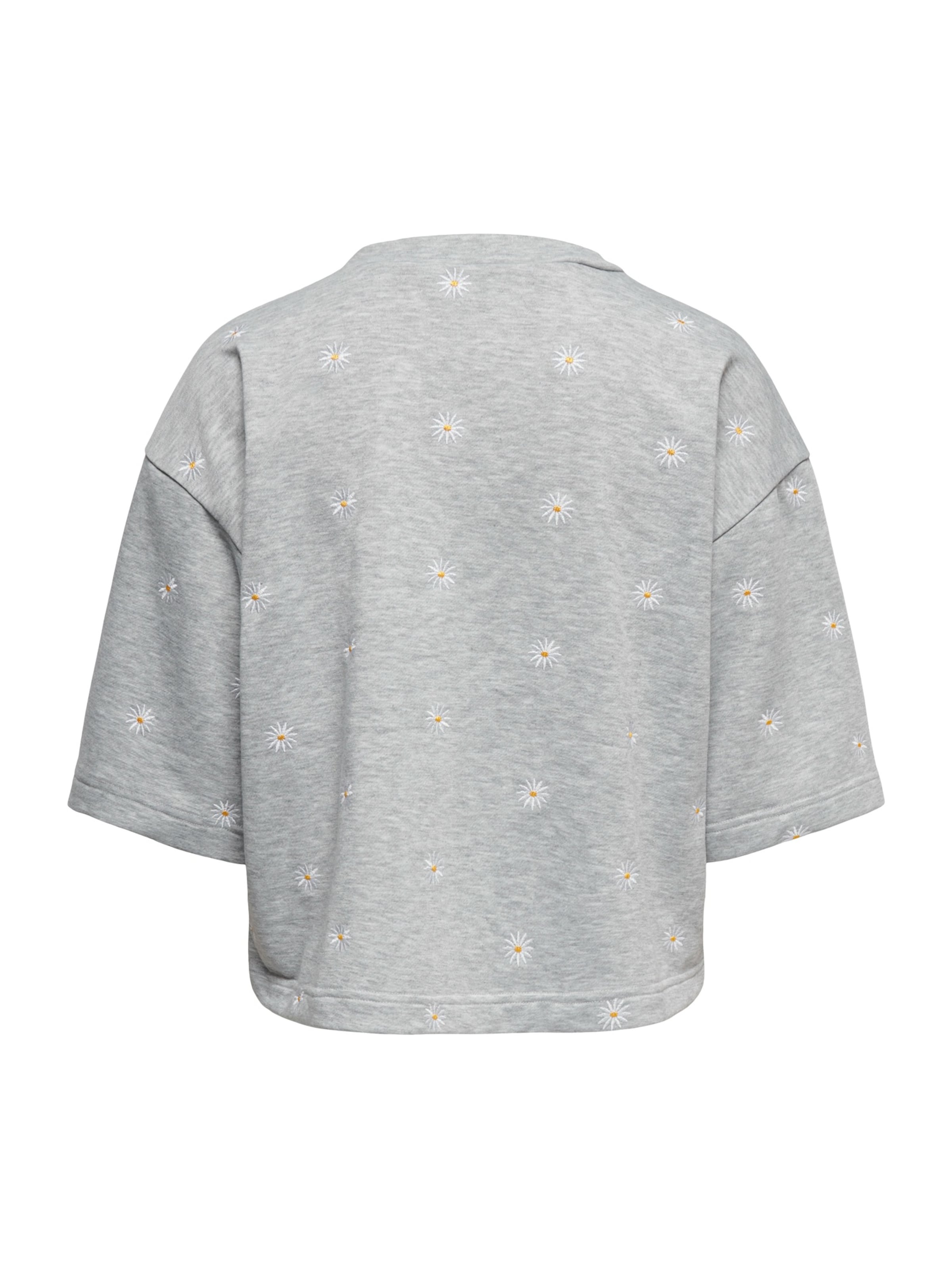 Felpa 'ONLLUNA' di ONLY in grigio