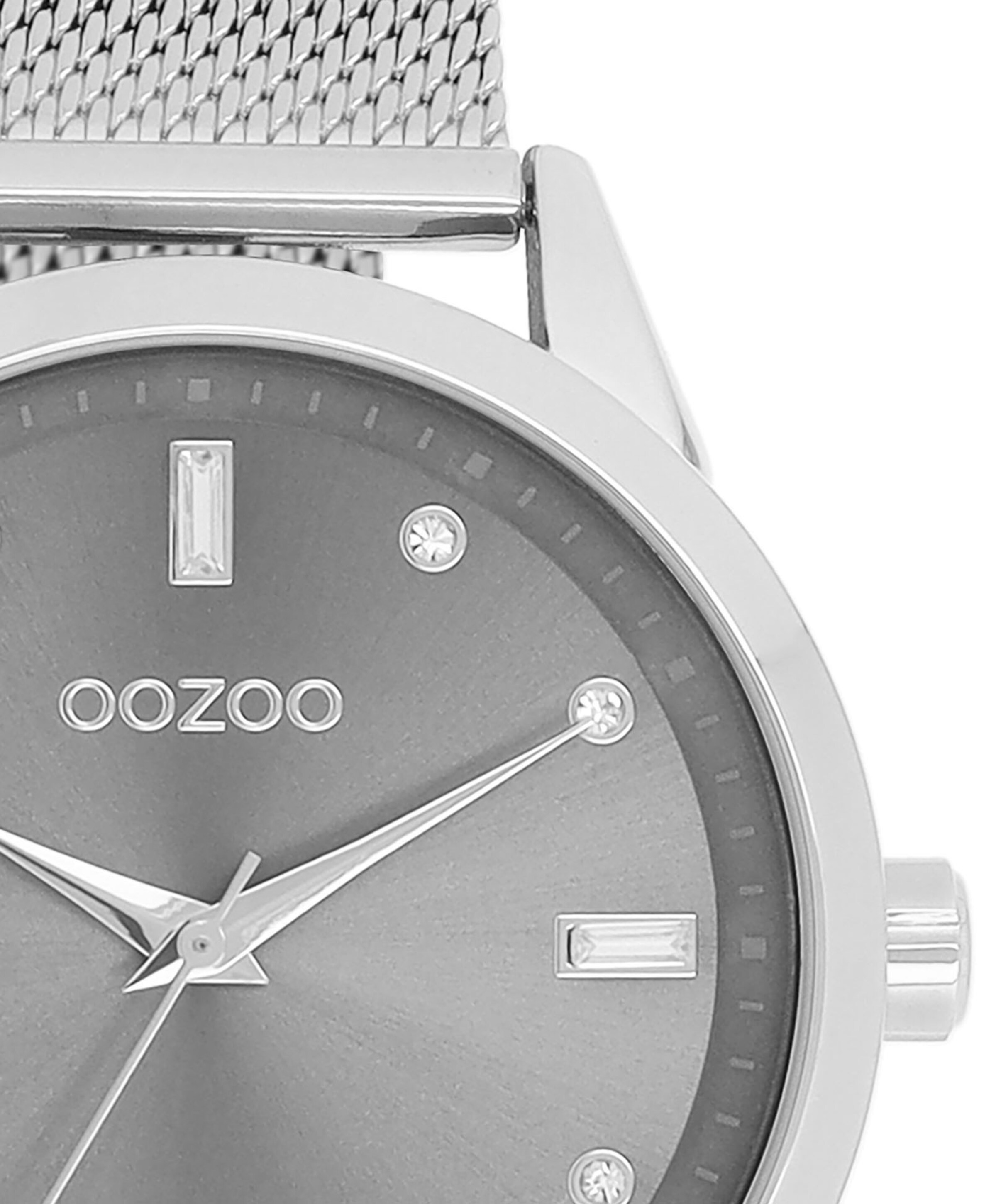 OOZOO Analog Watch in Silver