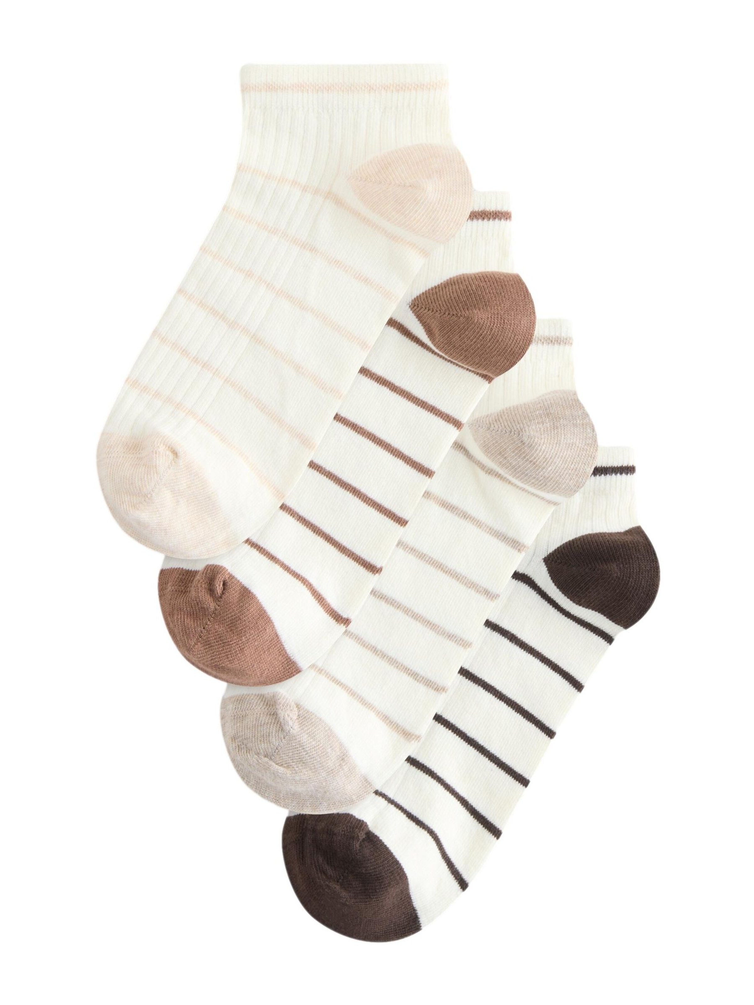 Next Socks in Beige: front