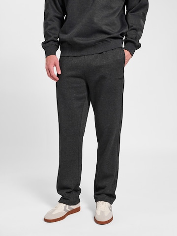 Regular Pantalon de sport Hummel en gris : devant