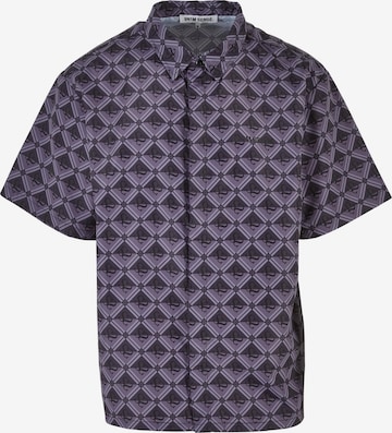 Chemise 9N1M SENSE en violet : devant