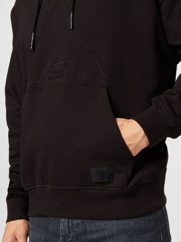 !Solid Sweatshirt 'Dantal' in Schwarz