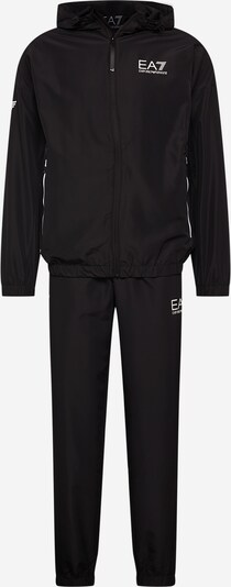 EA7 Emporio Armani Fato de treino em preto / branco, Vista do produto