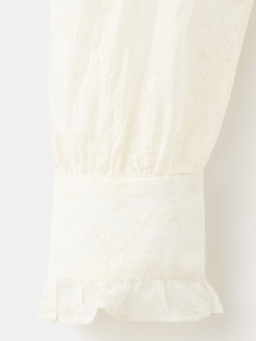 Chemisier 'FILCAYA' MANGO en beige