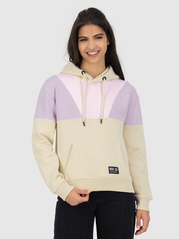 alife & kickin Sweatshirt 'FrancescAK' in Beige: front