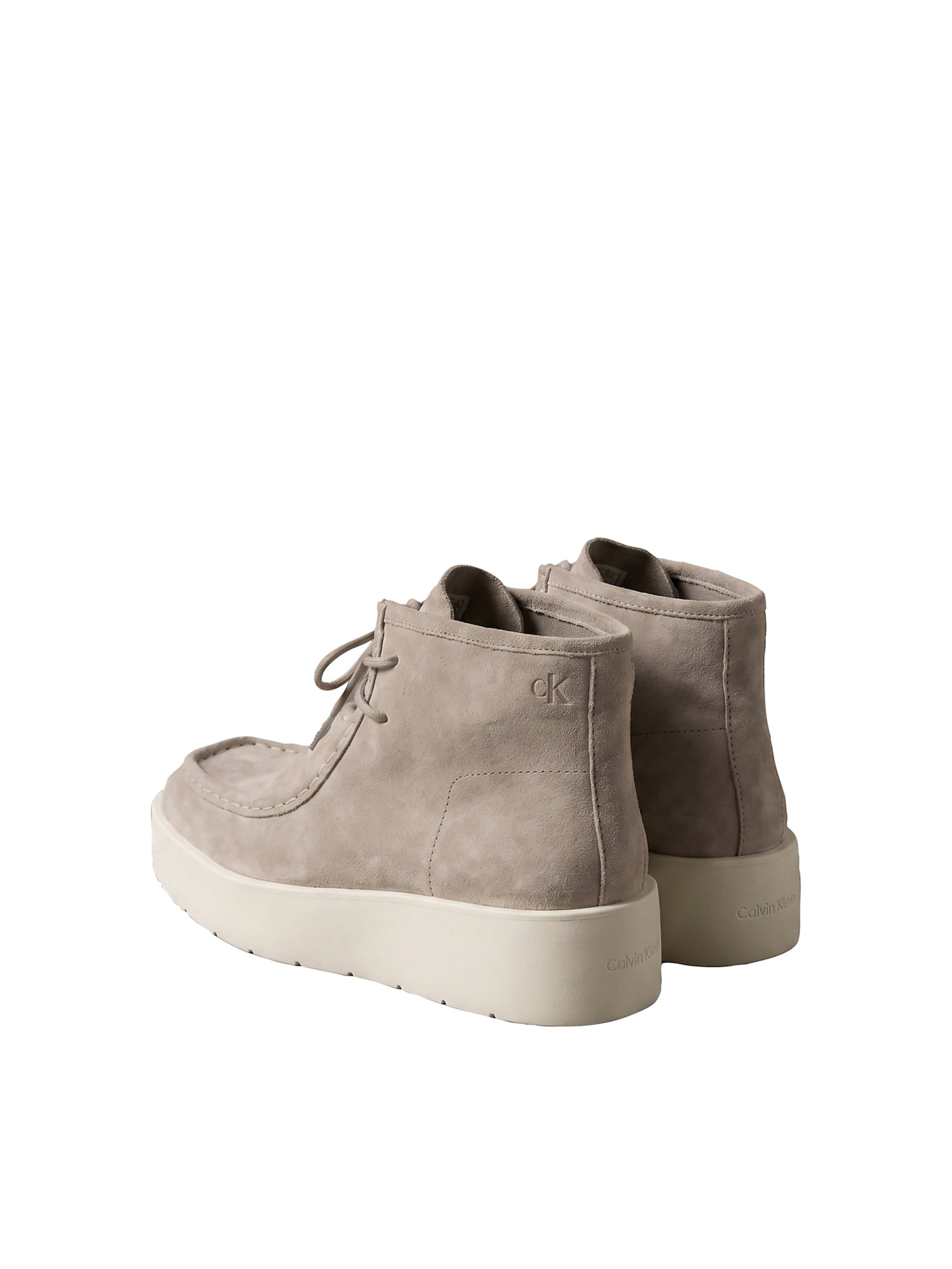 Calvin Klein Regular Schnürstiefelette in Beige