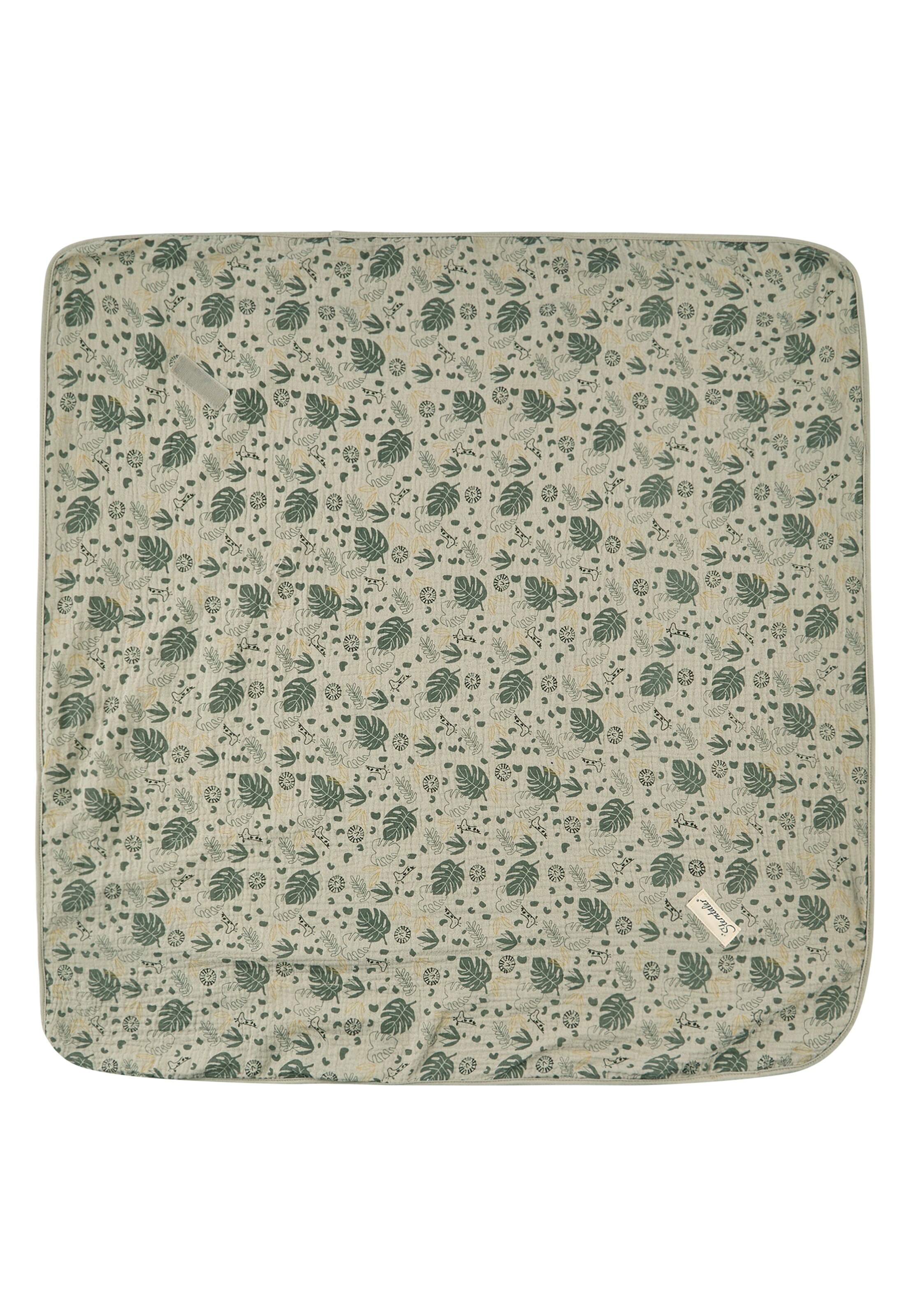 STERNTALER Baby Blanket 'Safari' in Grey: front