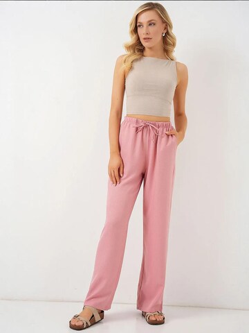 Bigdart - Regular Calças em rosa