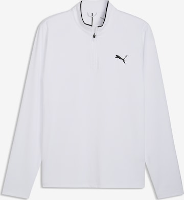 Sweat de sport PUMA en blanc : devant