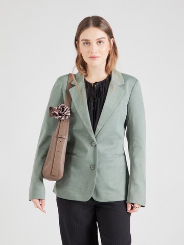 VILA Blazer 'SAGA' | zelena barva: sprednja stran