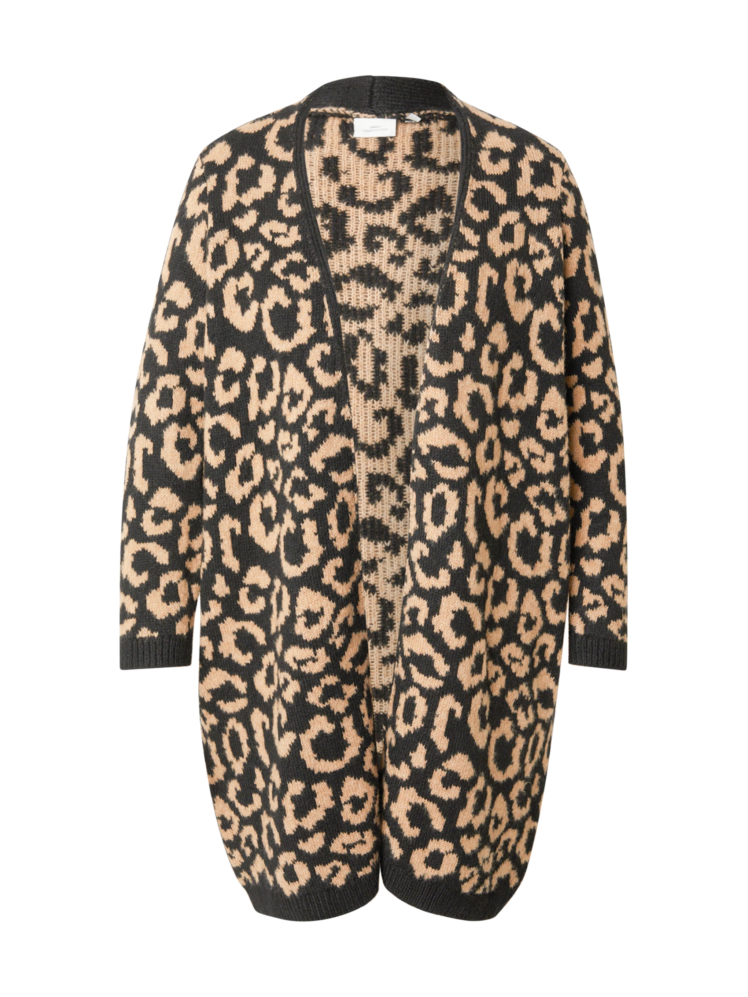 ONLY Carmakoma Kampsun 'CARJADE', värv pruun: eest vaates