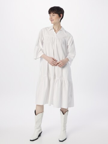 MSCH COPENHAGEN Shirt dress in White: front