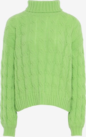 MYMO - Pullover em verde: frente