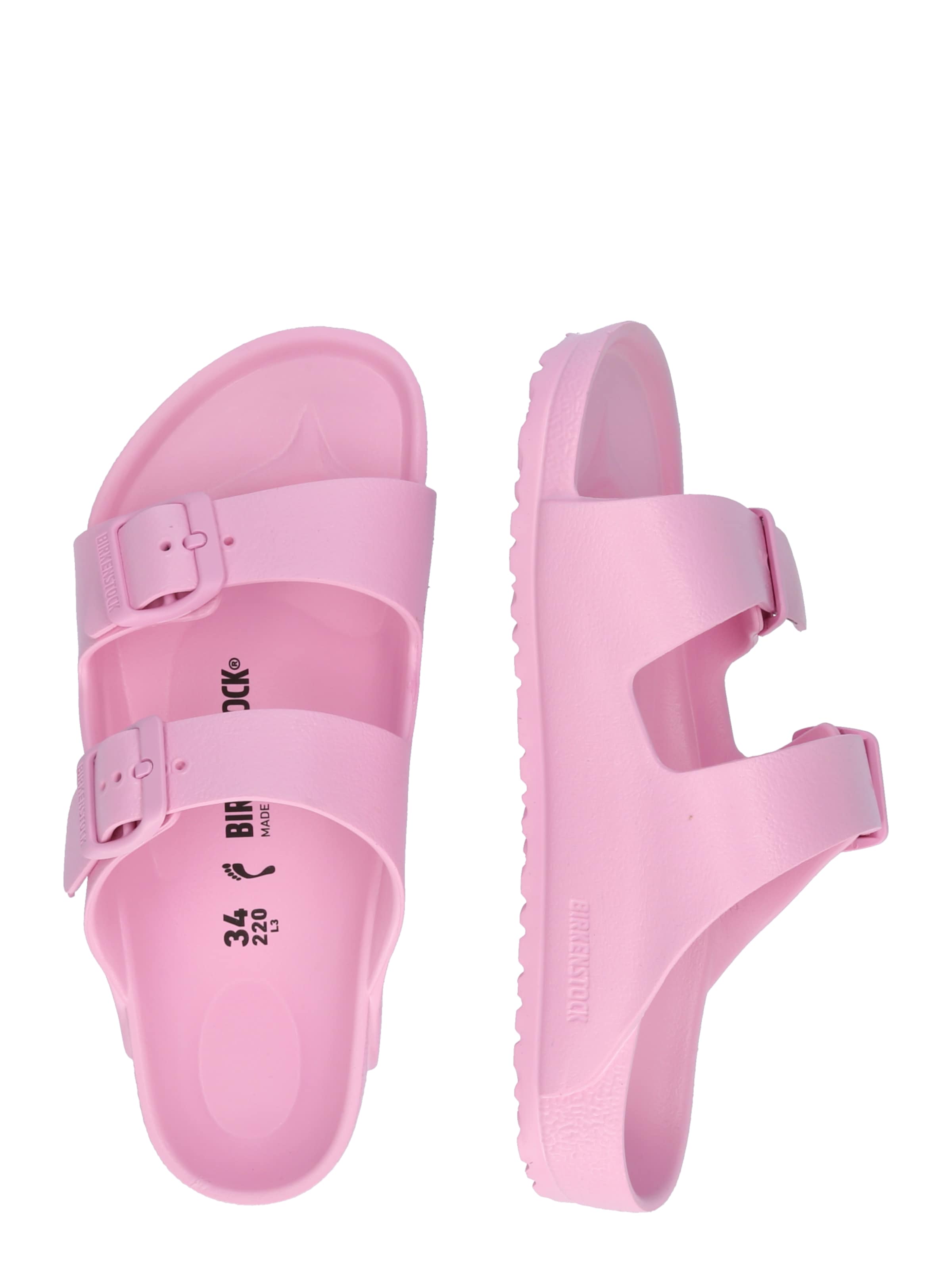 rožinė BIRKENSTOCK Atviri batai 'Arizona'