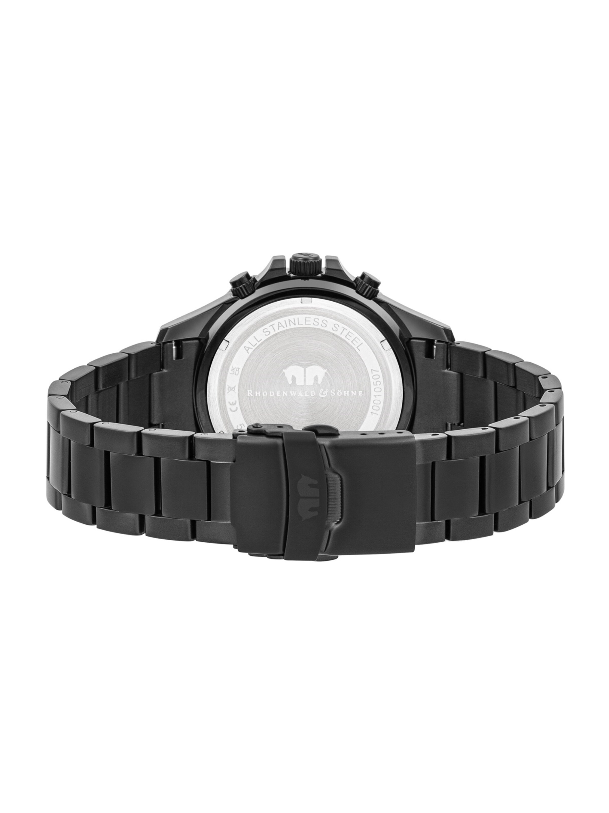 Montre à affichage analogique Rhodenwald & Söhne en noir