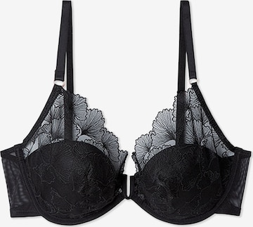 Gisela Kolmio Rintaliivi värissä musta: etupuoli