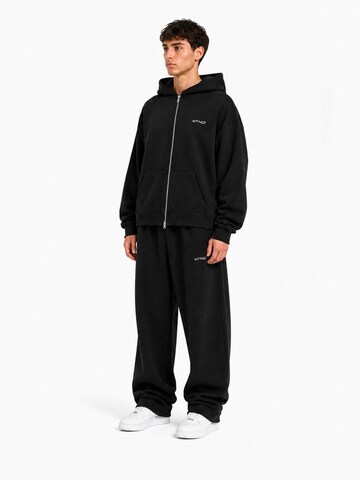 Giacca di felpa sportiva 'Zip Hoodie - Black' di 4thD in nero