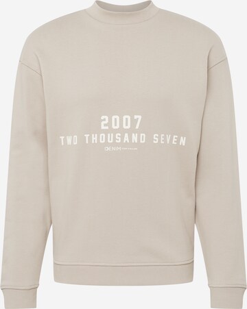 TOM TAILOR DENIM Sweatshirt in Grau: predná strana