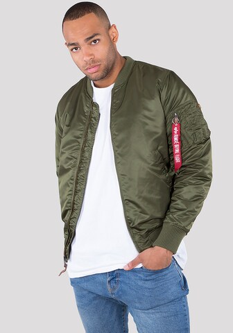 Giacca di mezza stagione di ALPHA INDUSTRIES in verde