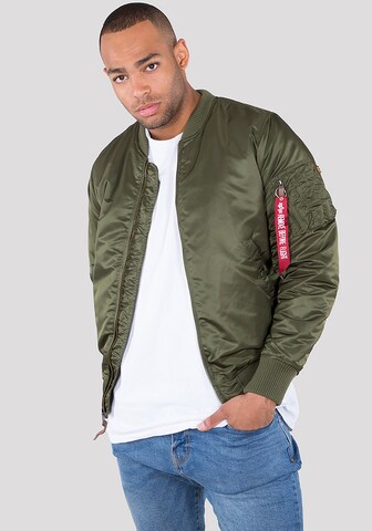 Veste mi-saison ALPHA INDUSTRIES en vert