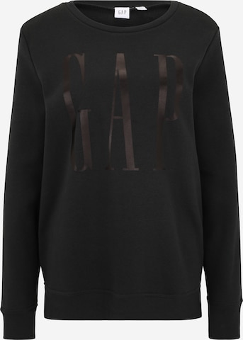 Gap Tall Свитшот в Черный: спереди