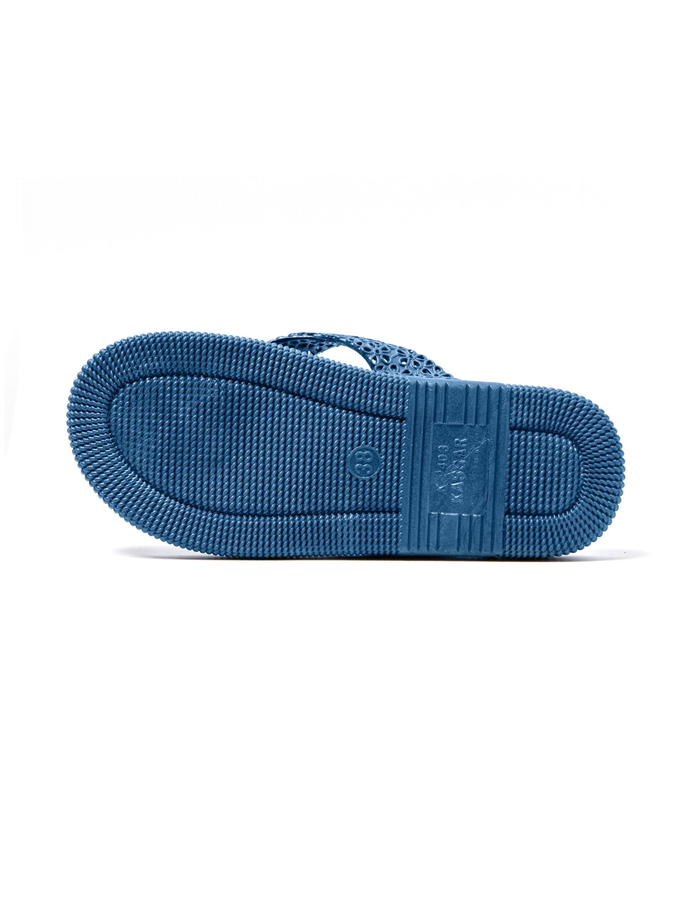 Brasileras T-bar sandals 'Flopee' in Blue