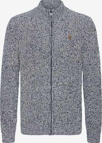 !Solid Gebreid vest 'Ricard' in Blauw: voorkant