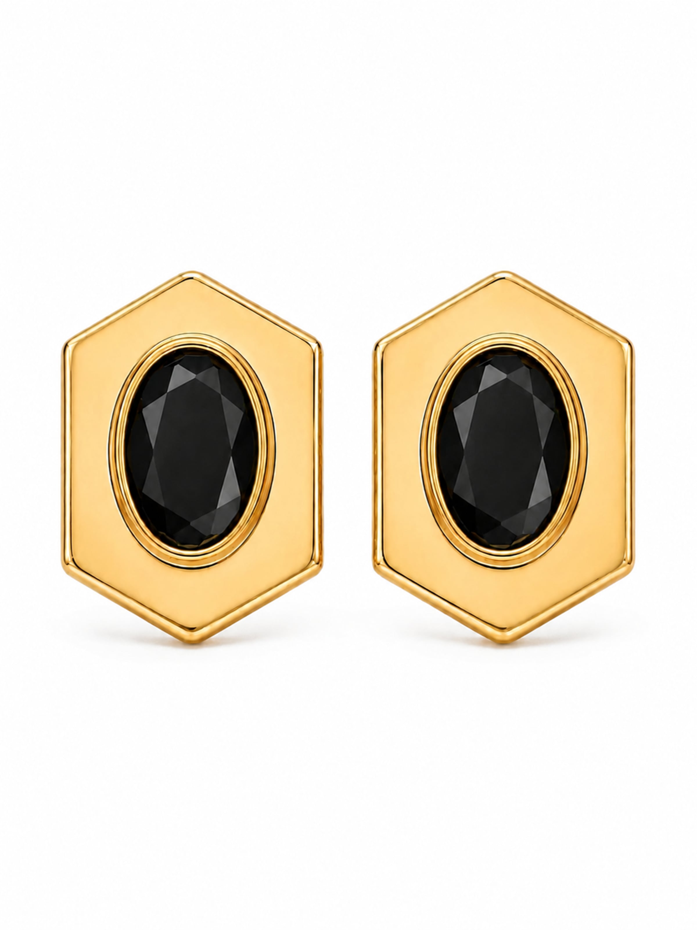 RteRme - Pendientes 'Priya Earrings' en oro: frente