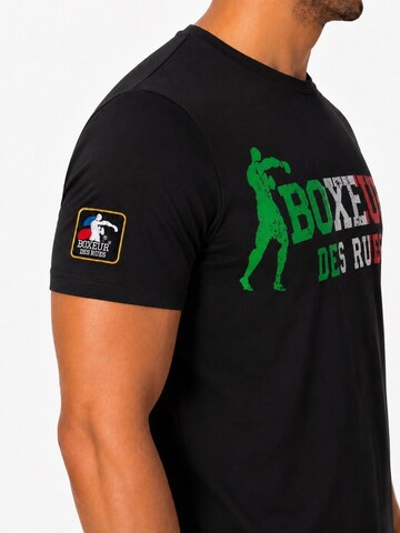 Boxeur des Rues Shirt in Zwart