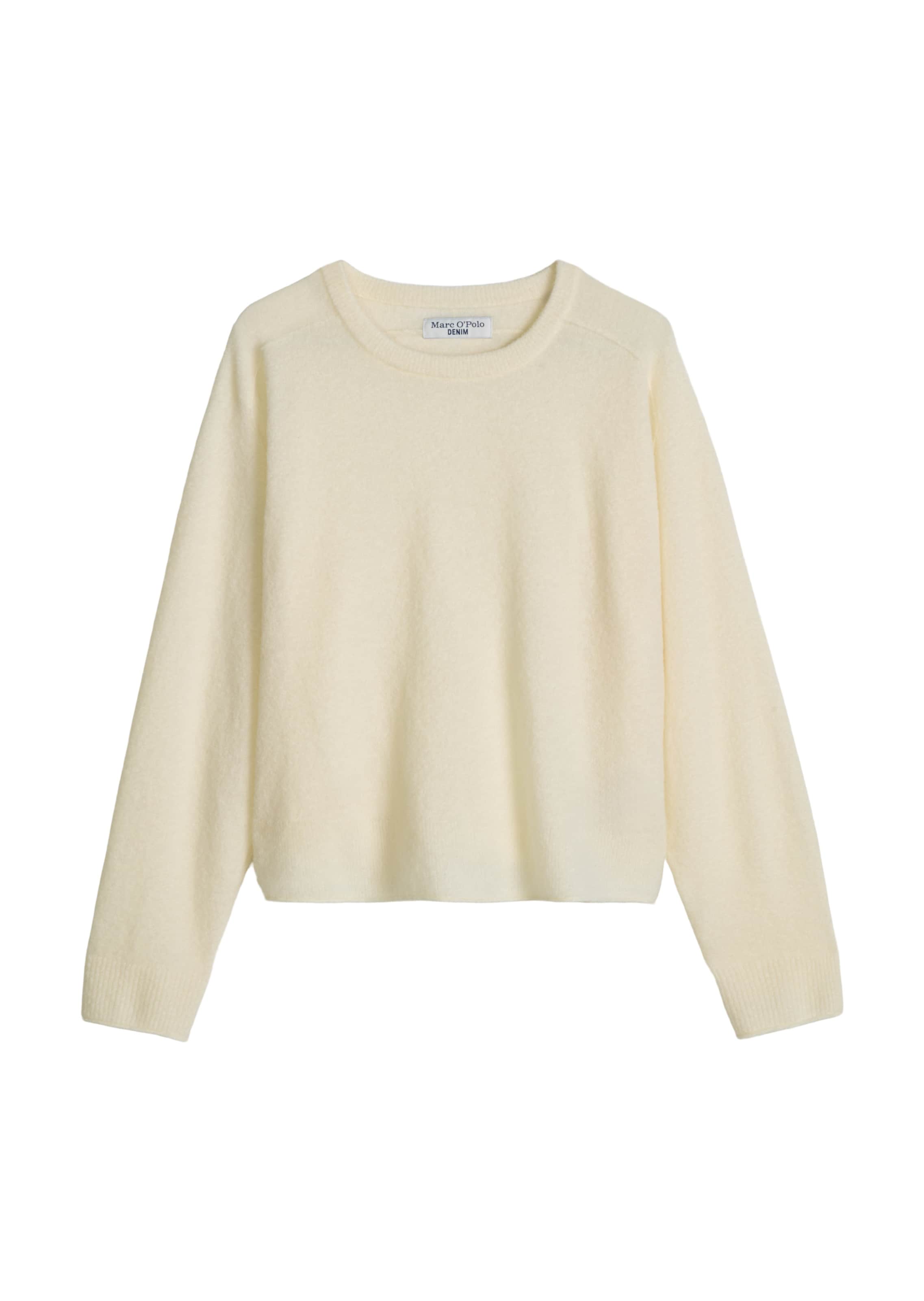 Marc O'Polo DENIM Pullover in Weiß: Vorderseite